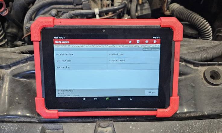 Vikakoodien luku ja vianhaku Naantali.